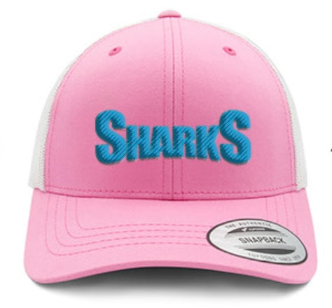 Sharks Kids Mini Cap-TEXT